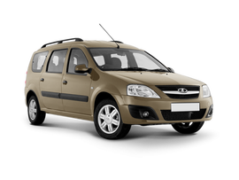 Lada Largus 7 мест Цвет: Серо-бежевый Серый базальт